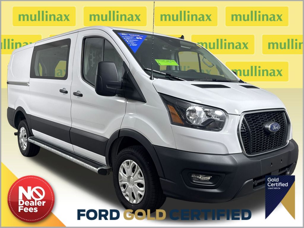 Oxford White 2025 Ford Transit Cargo 250 Low Roof RWD Van Rear-Wheel Drive