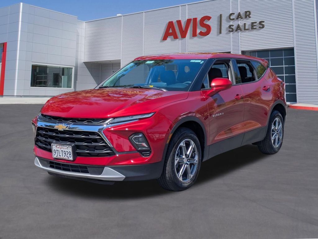 Radiant Red Tintcoat 2025 Chevrolet Blazer 2LT AWD SUV / Crossover All-Wheel Drive 9-Speed Automatic Overdrive