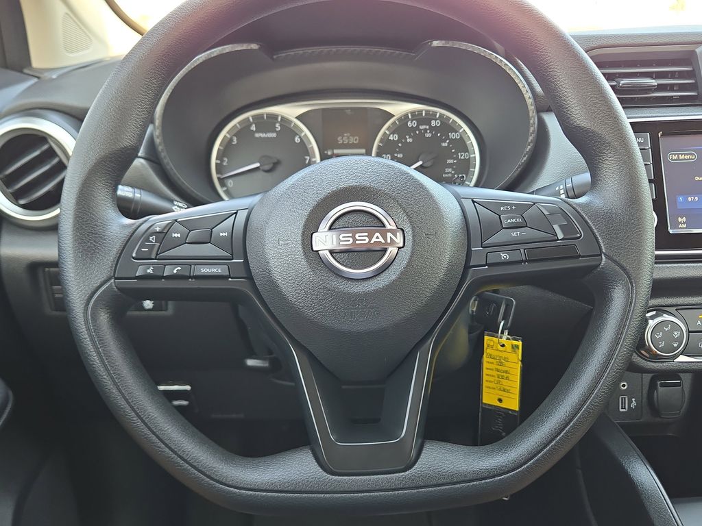 2025 Nissan Versa 1.6 S Silver at Wharton Ford