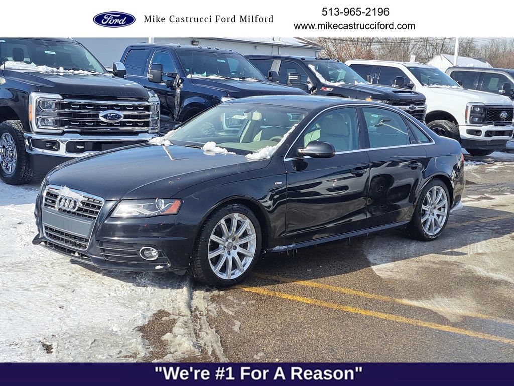 2012 Audi A4 2.0T quattro Premium Plus Sedan AWD
