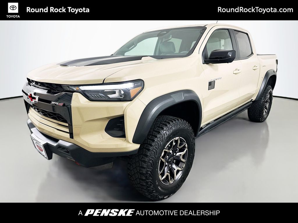 Sand Dune Metallic 2024 Chevrolet Colorado Pickup Truck Four-Wheel Drive 8-Speed Automatic