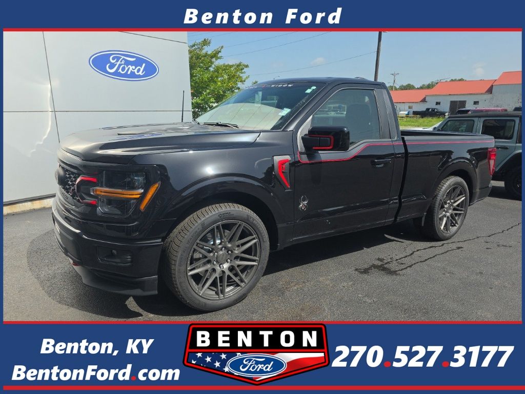 Black Metallic 2026 Ford F-150 Pickup Truck Four-Wheel Drive Automatic