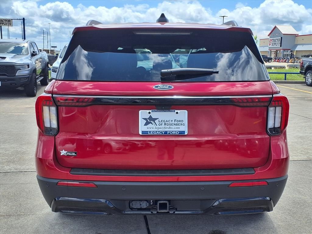 2025 Ford Explorer ST-Line Red at Toyota of Victoria