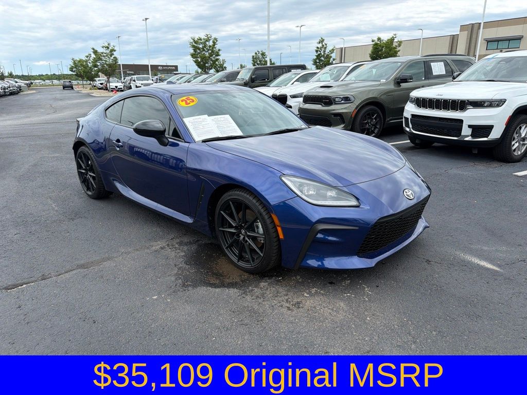 Blue 2025 Toyota GR86 Coupe Rear-Wheel Drive 6-Speed Manual