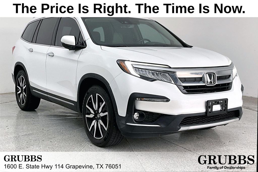 Platinum White Pearl 2022 Honda Pilot SUV / Crossover All-Wheel Drive 9-Speed Automatic