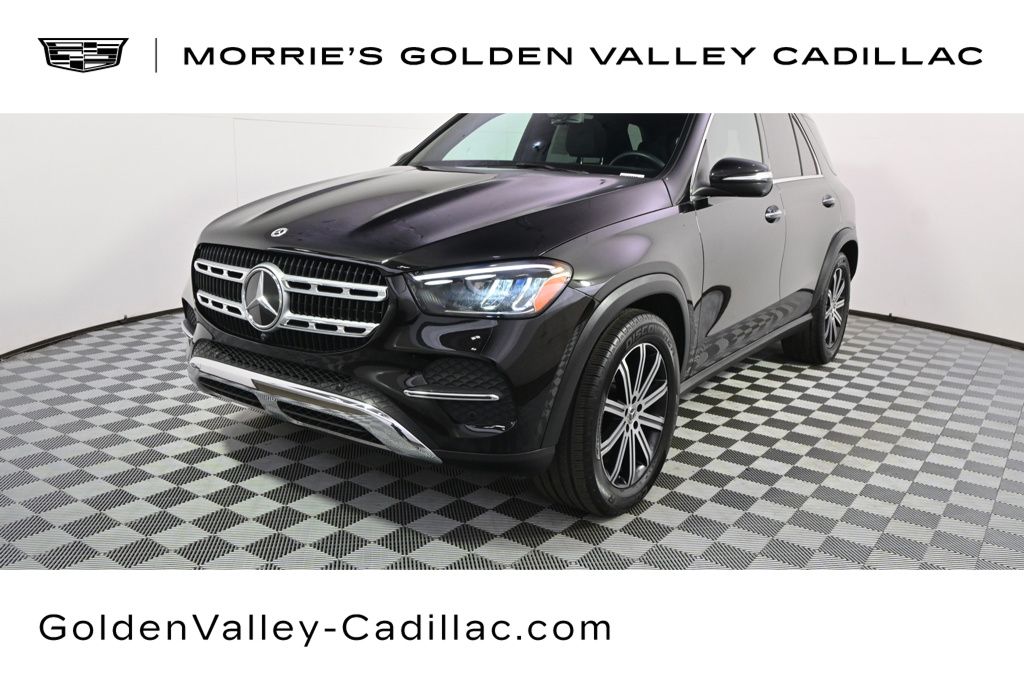 Obsidian Black Metallic 2025 Mercedes-Benz GLE 350 4MATIC SUV / Crossover All-Wheel Drive 9-Speed Automatic