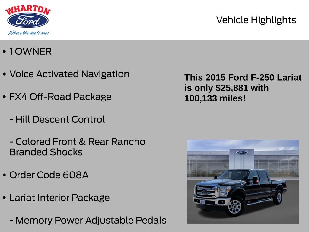 2015 Ford F-250SD Lariat - 5
