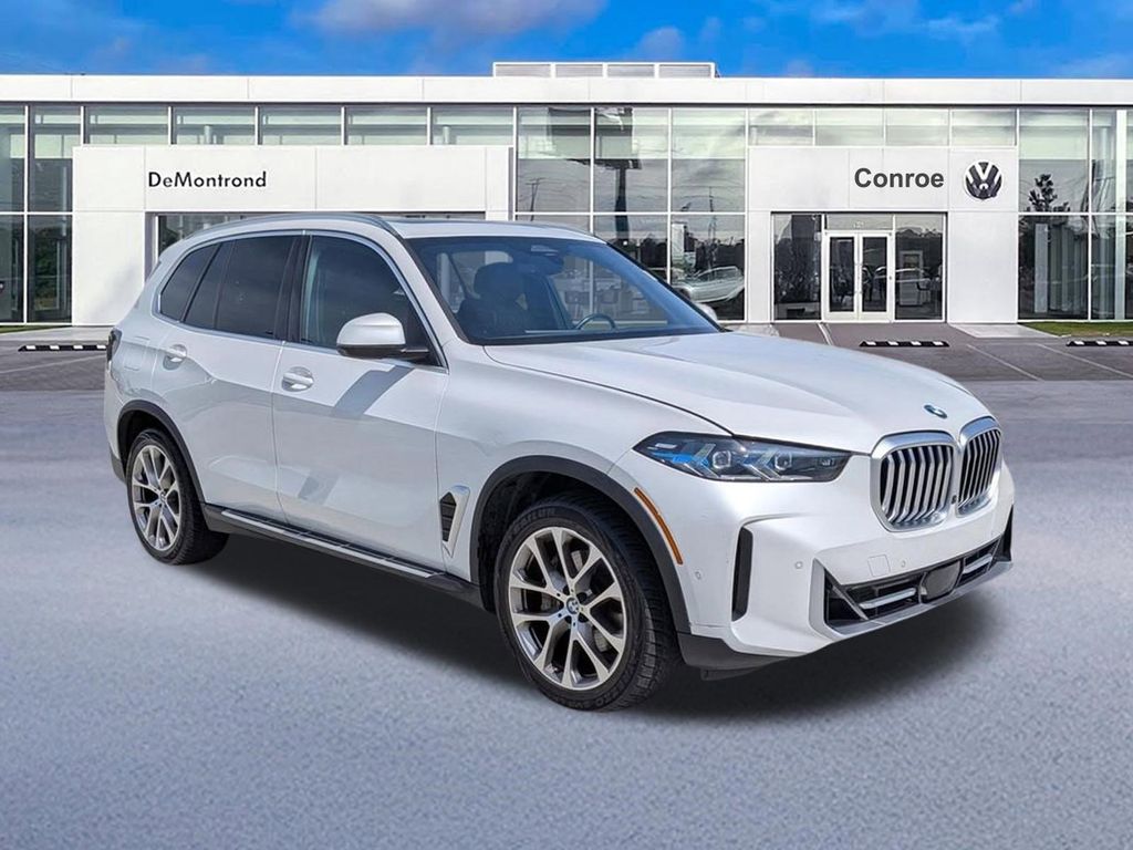 2024 BMW X5 sDrive40i White at Bayway Cadillac of The Woodlands
