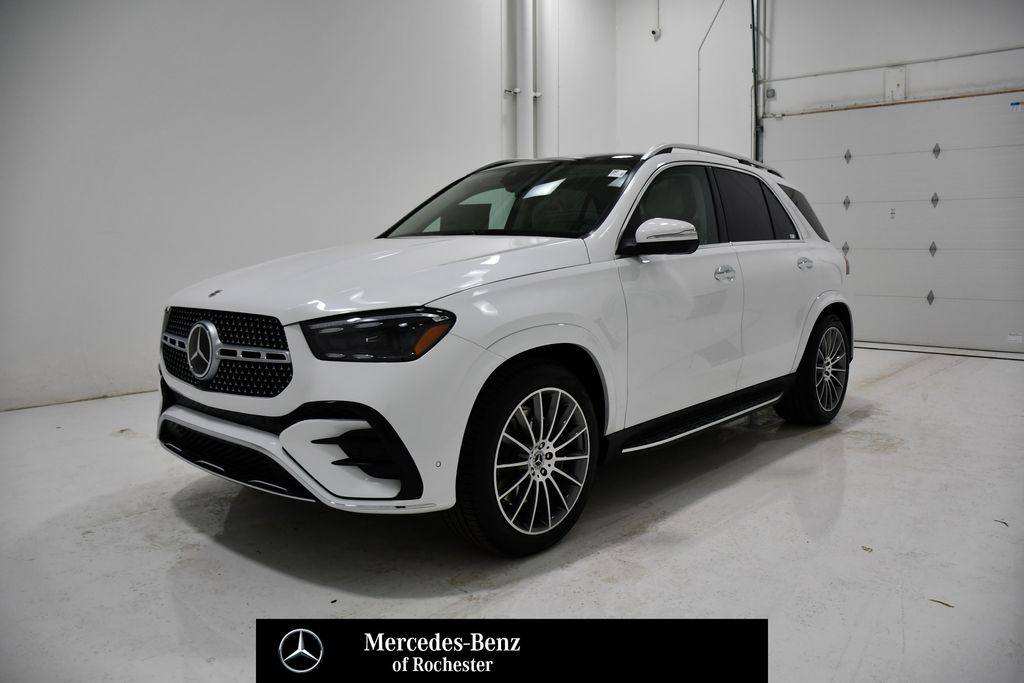MANUFAKTUR Moonlight White Metallic 2026 Mercedes-Benz GLE 450 4MATIC SUV / Crossover All-Wheel Drive 9-Speed Automatic