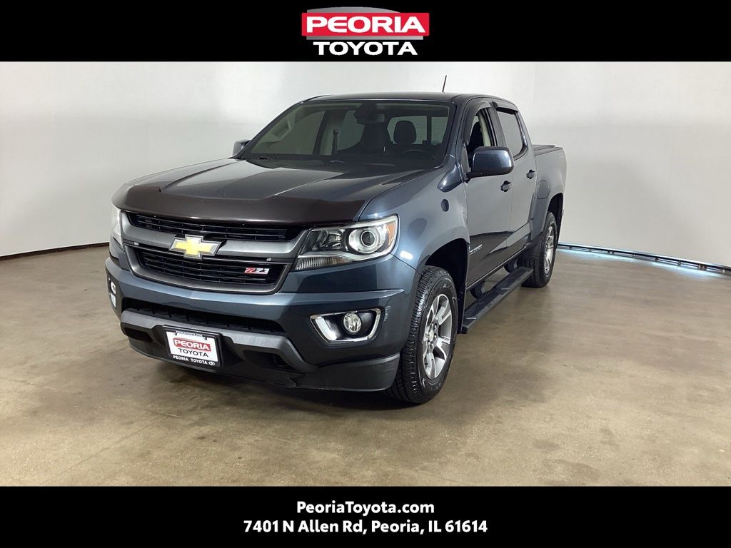 Shadow Gray Metallic 2019 Chevrolet Colorado Pickup Truck Four-Wheel Drive 8-Speed Automatic