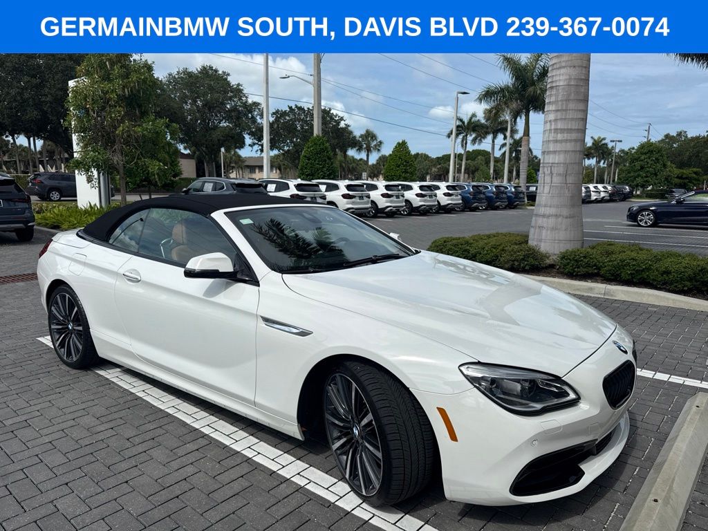 Used 2018 White BMW 650i image 8