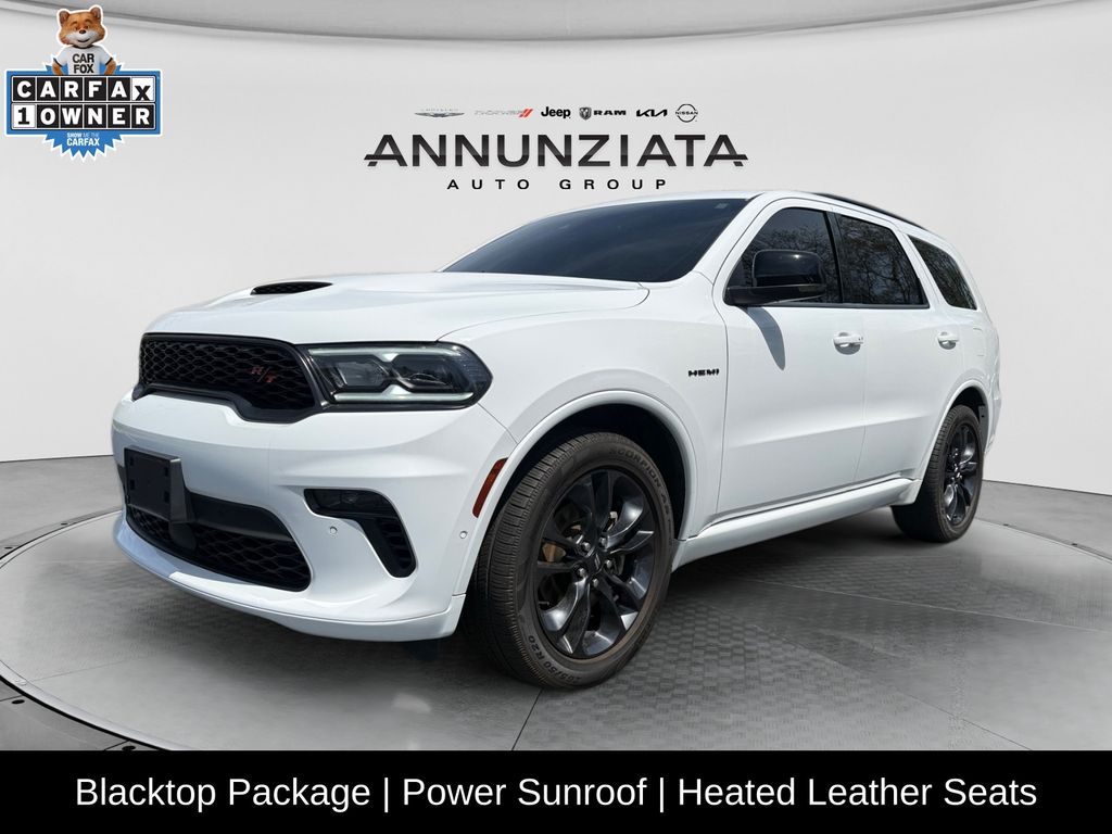 White Knuckle Clearcoat 2023 Dodge Durango SUV / Crossover All-Wheel Drive 8-Speed Automatic