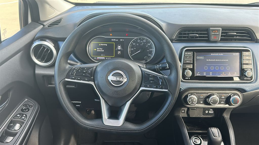 2025 Nissan Versa 1.6 SV White at Wharton Ford