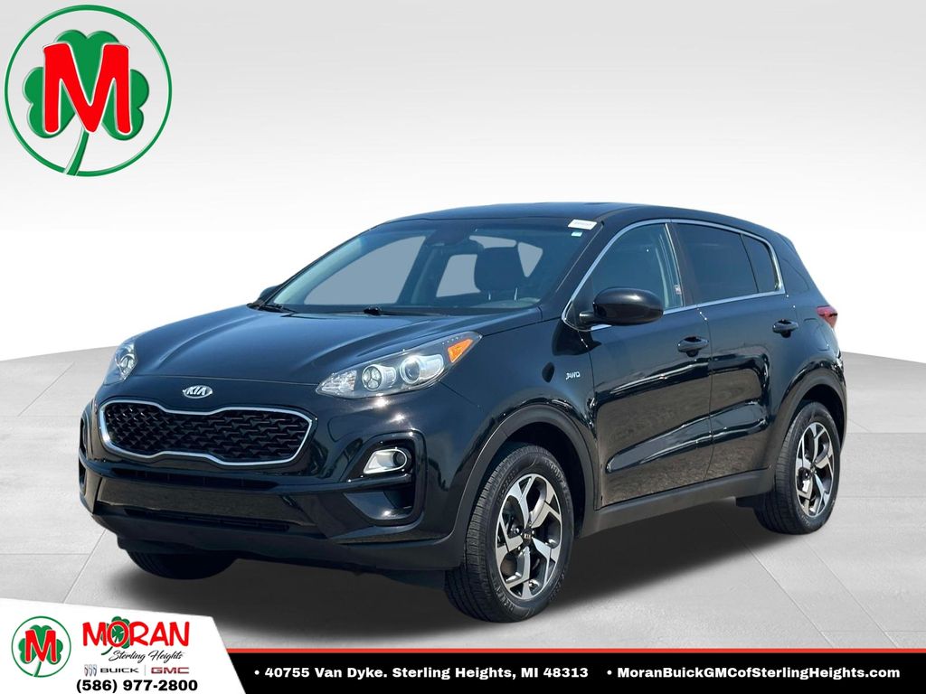 Black Cherry 2021 Kia Sportage SUV / Crossover All-Wheel Drive 6-Speed Automatic Overdrive