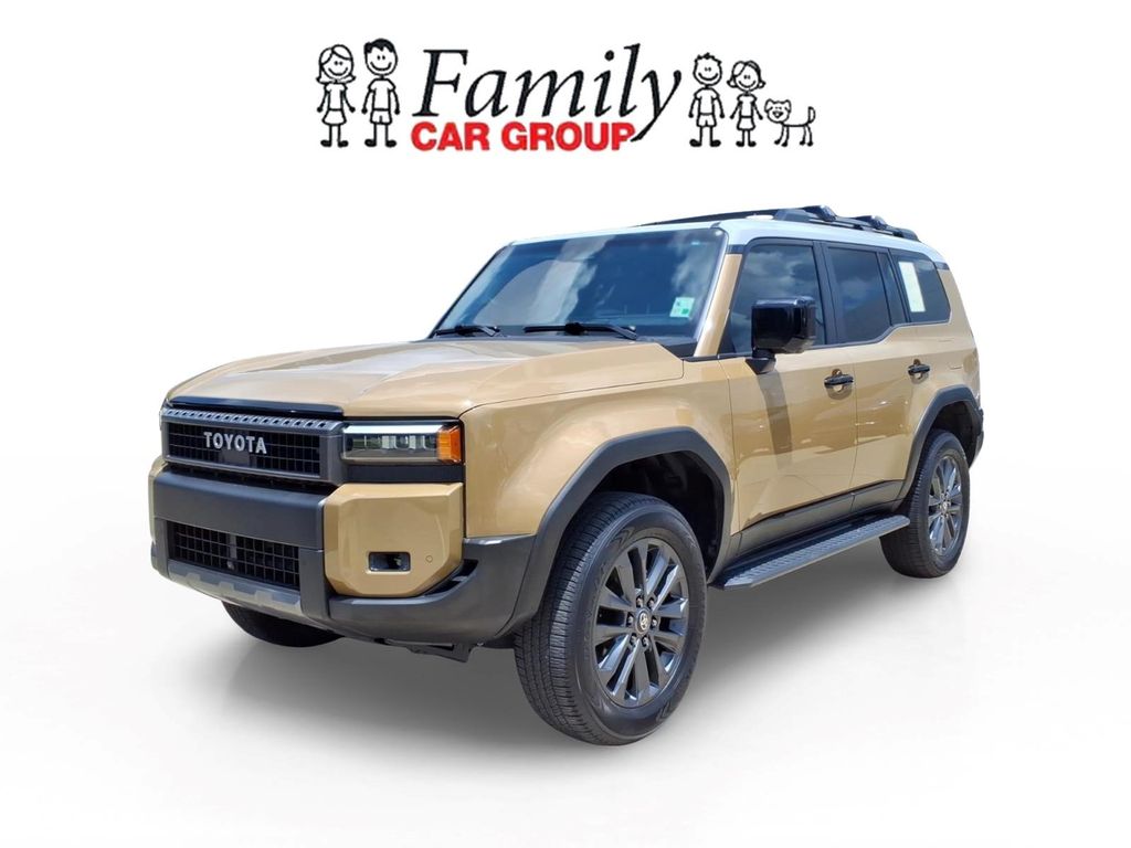 Trail Dust/Gray Scape 2024 Toyota Land Cruiser SUV / Crossover Four-Wheel Drive 8-Speed Automatic