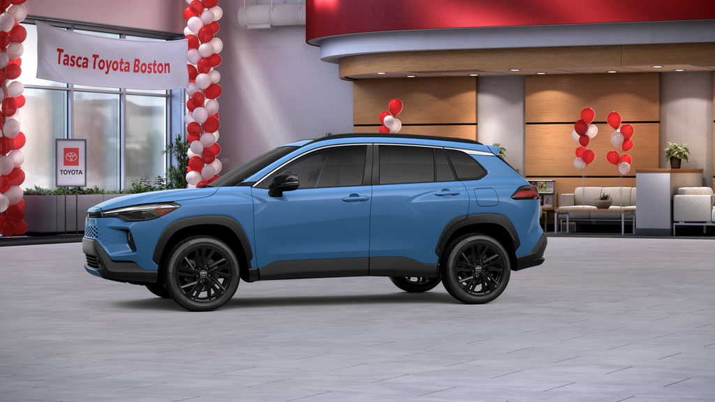 New 2026 Blue Toyota Hybrid XSE image 3