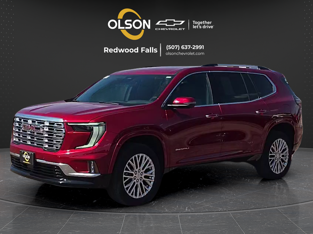 Volcanic Red Tintcoat 2026 GMC Acadia SUV / Crossover Four-Wheel Drive 8-Speed Automatic
