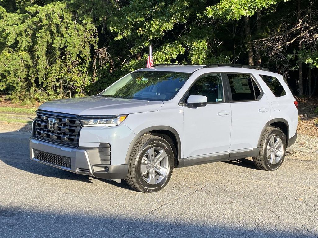 Gray 2026 Honda Pilot SUV / Crossover Front-Wheel Drive Automatic