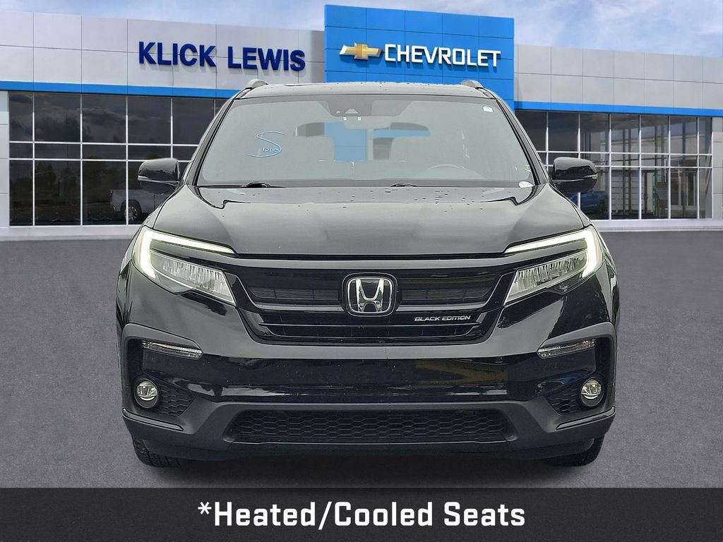 2022 Honda Pilot Black Edition Black at Honda North