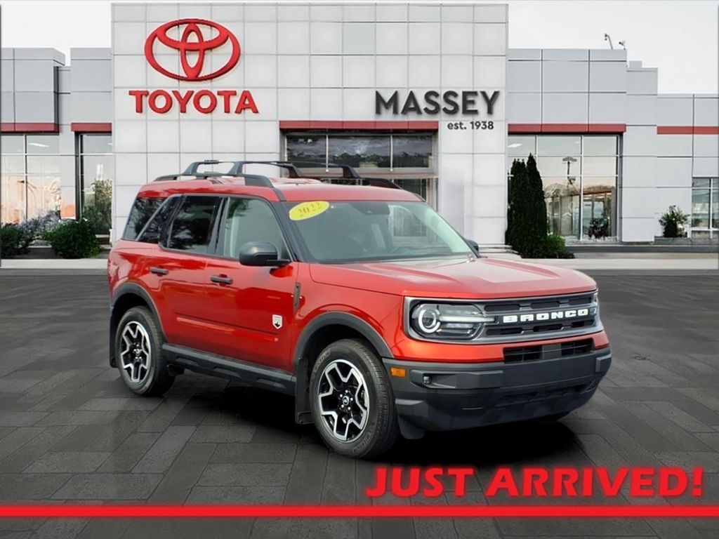 Chili Pepper Red 2022 Ford Bronco Sport SUV / Crossover All-Wheel Drive 8-Speed Automatic