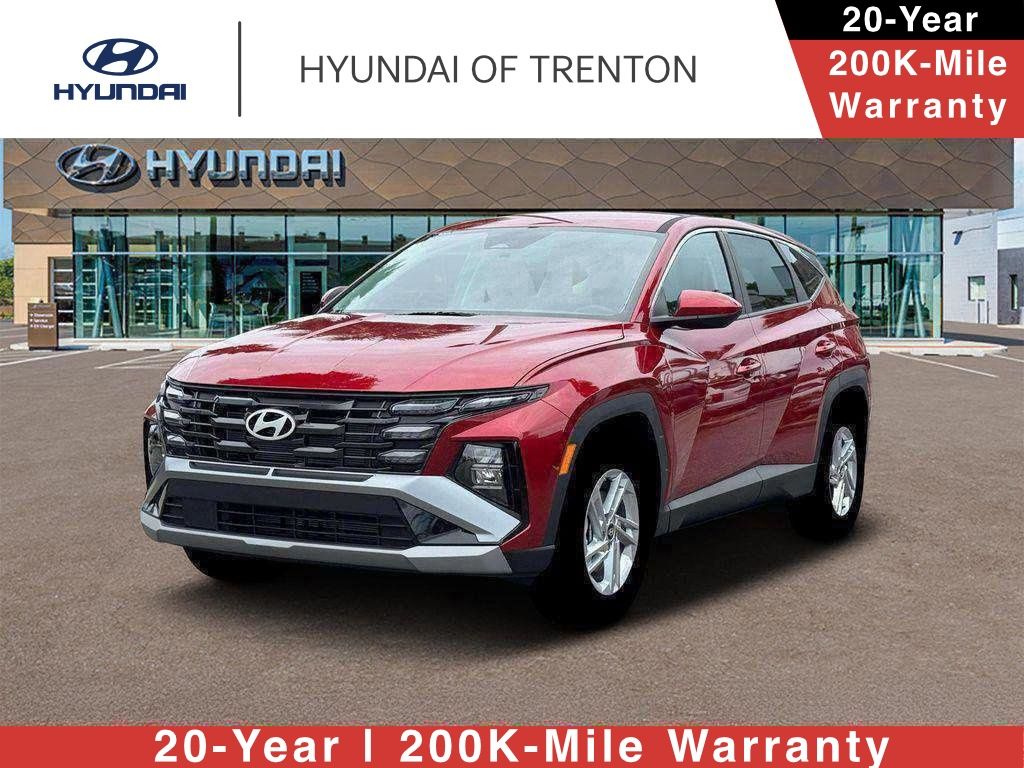 Ultimate Red 2026 Hyundai Tucson SUV / Crossover All-Wheel Drive 8-Speed Automatic