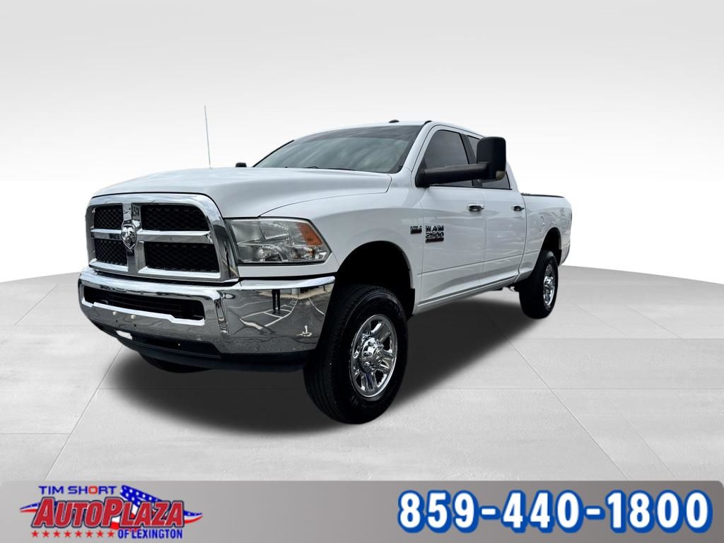 Bright White Clearcoat 2017 RAM 2500 Pickup Truck Four-Wheel Drive 6-Speed Automatic
