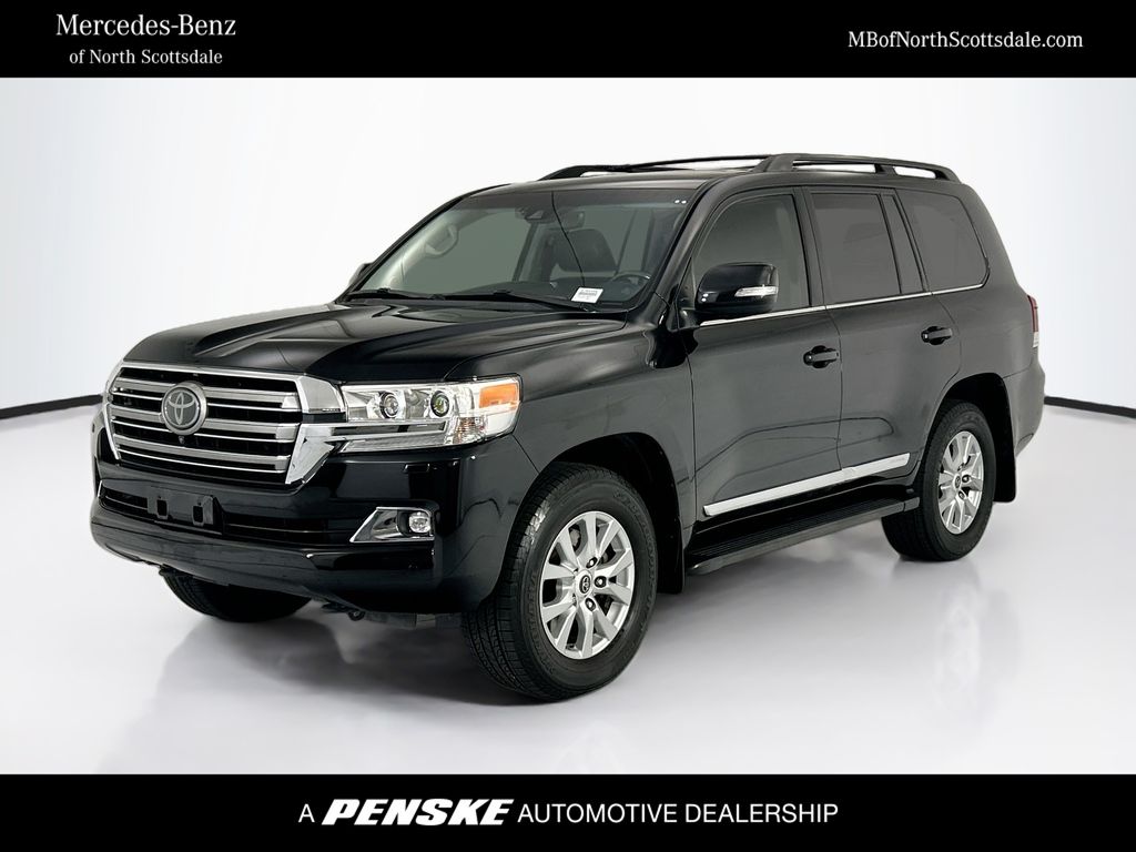 Midnight Black Metallic 2019 Toyota Land Cruiser SUV / Crossover All-Wheel Drive 8-Speed Automatic