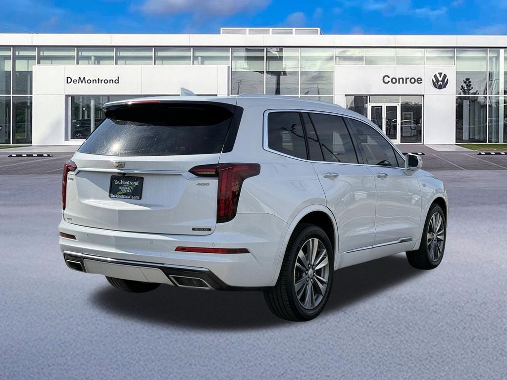 2020 Cadillac XT6 Premium Luxury White at DeMontrond Gulf Freeway