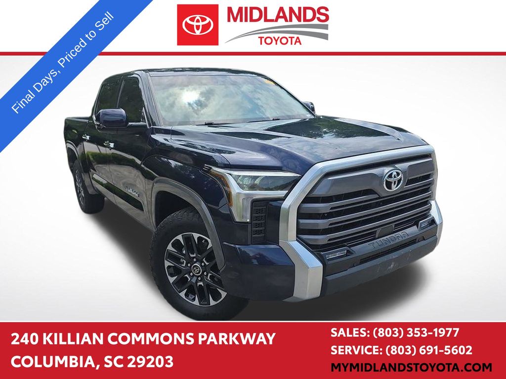 Blueprint 2023 Toyota Tundra Pickup Truck Four-Wheel Drive Automatic