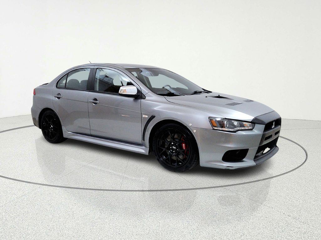 Mercury Gray Pearl 2014 Mitsubishi Lancer Evolution MR Sedan All-Wheel Drive 6-Speed Automatic
