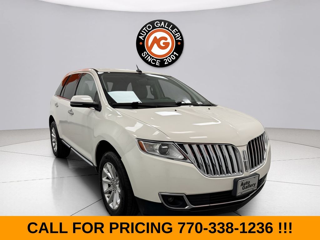 Champagne 2012 Lincoln MKX SUV / Crossover All-Wheel Drive 6-Speed Automatic