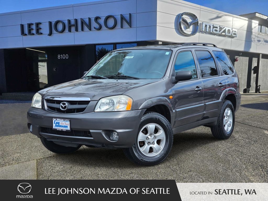 Dark Titanium Metallic 2004 Mazda Tribute ES V6 4WD SUV / Crossover Four-Wheel Drive 4-Speed Automatic Overdrive