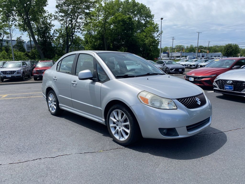 Silver 2009 Suzuki SX4 SUV / Crossover
