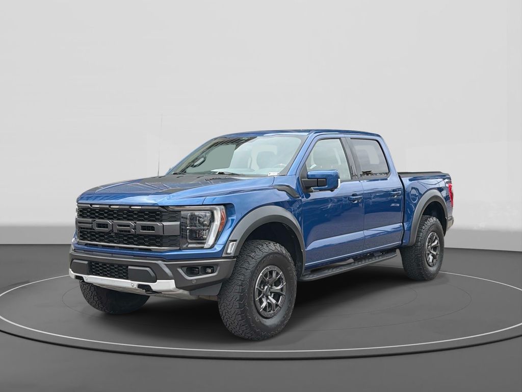 Atlas Blue Metallic 2022 Ford F-150 Pickup Truck Four-Wheel Drive Automatic