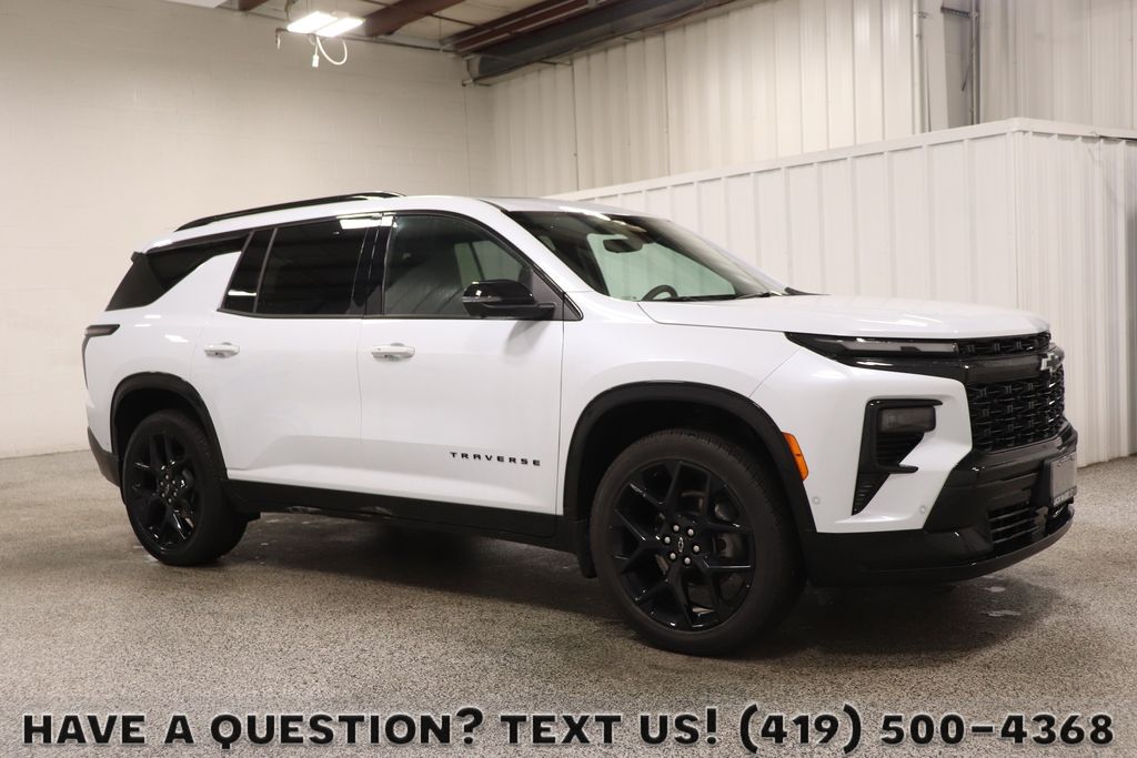 Polar White Tricoat 2026 Chevrolet Traverse SUV / Crossover Four-Wheel Drive 8-Speed Automatic