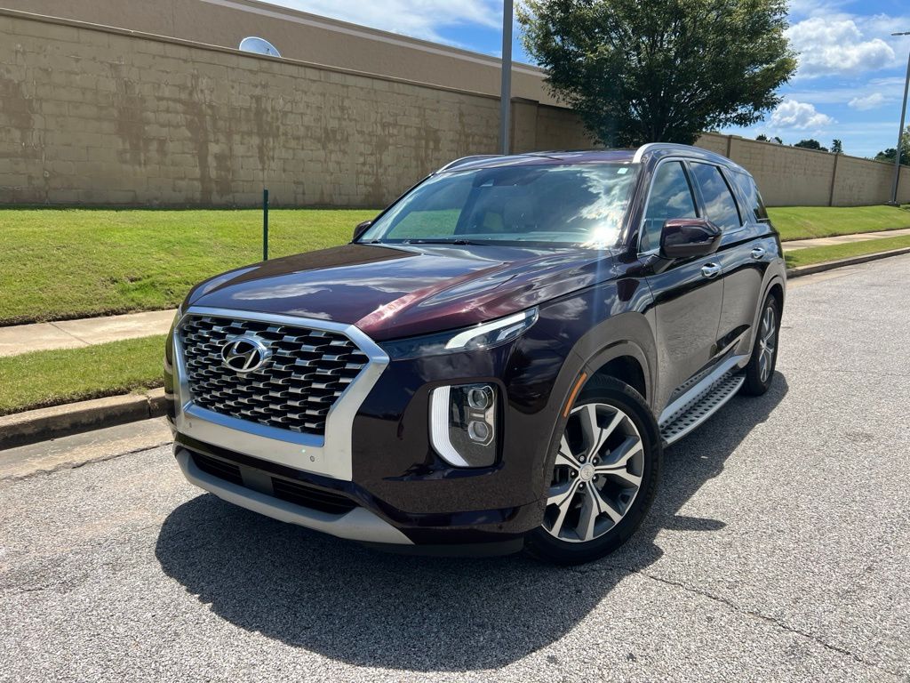 Red (Sierra Burgundy) 2021 Hyundai Palisade SUV / Crossover Front-Wheel Drive 8-Speed Automatic