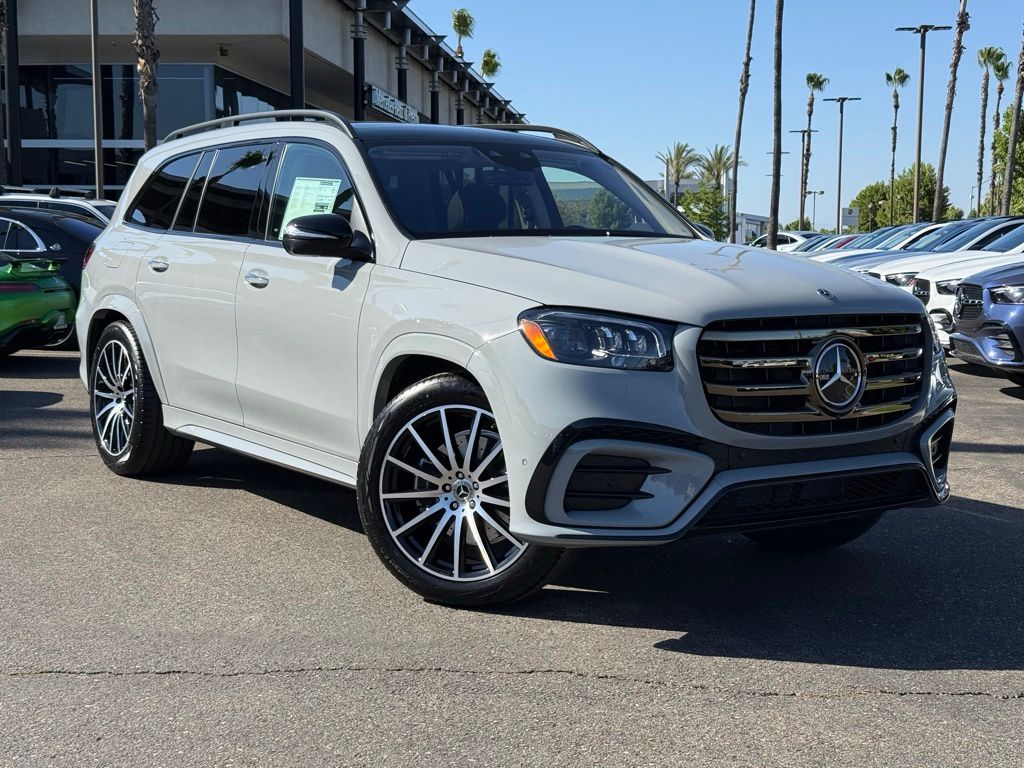 Gray 2026 Mercedes-Benz GLS 450 4MATIC SUV / Crossover All-Wheel Drive 9-Speed Automatic