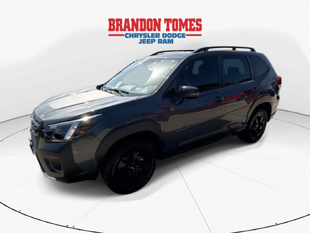 Gray Metallic 2024 Subaru Forester SUV / Crossover All-Wheel Drive Continuously Variable Transmission