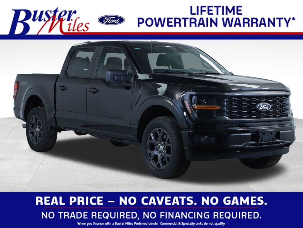 Agate Black Metallic 2026 Ford F-150 Pickup Truck Four-Wheel Drive Automatic