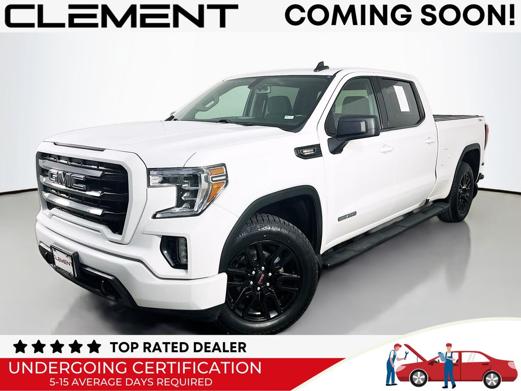 Summit White 2021 GMC Sierra 1500 Pickup Truck Four-Wheel Drive Automatic