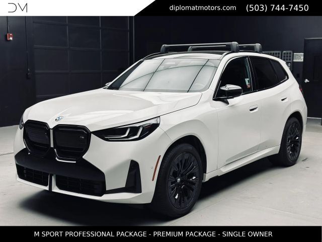 Alpine White 2025 BMW X3 SUV / Crossover All-Wheel Drive 8-Speed Automatic