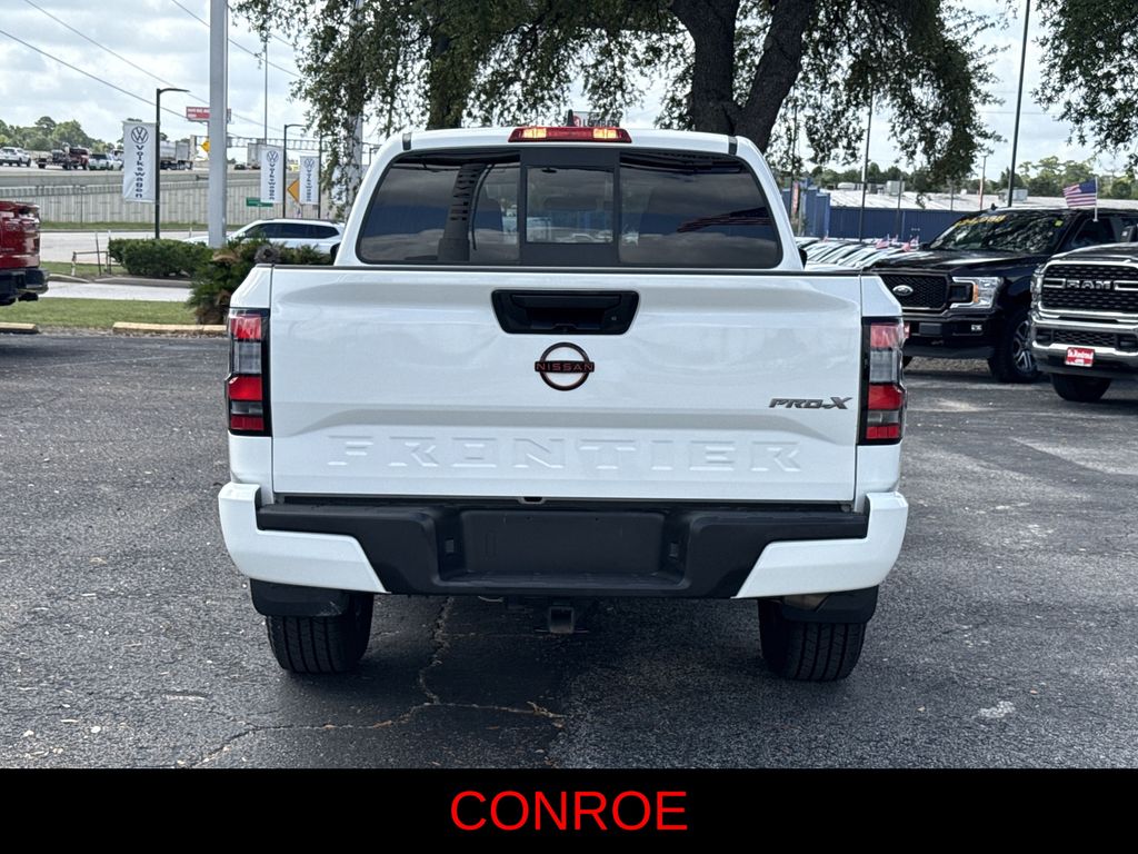 2022 Nissan Frontier PRO-X White at Classic Chevrolet Galveston