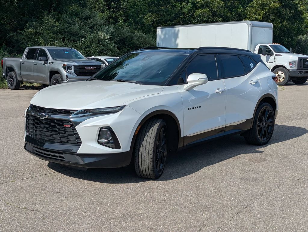 Pearl 2022 Chevrolet Blazer SUV / Crossover All-Wheel Drive 9-Speed Automatic Overdrive