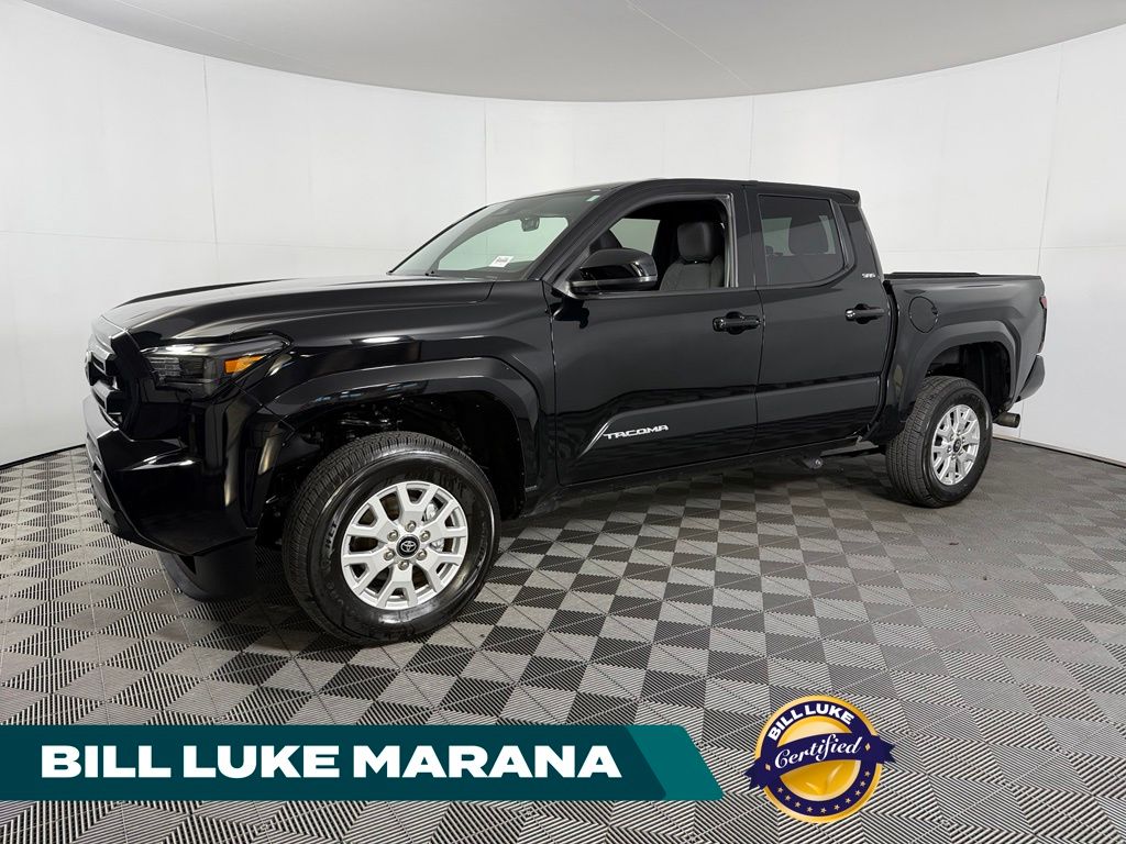 Black 2026 Toyota Tacoma Pickup Truck Four-Wheel Drive 8-Speed Automatic