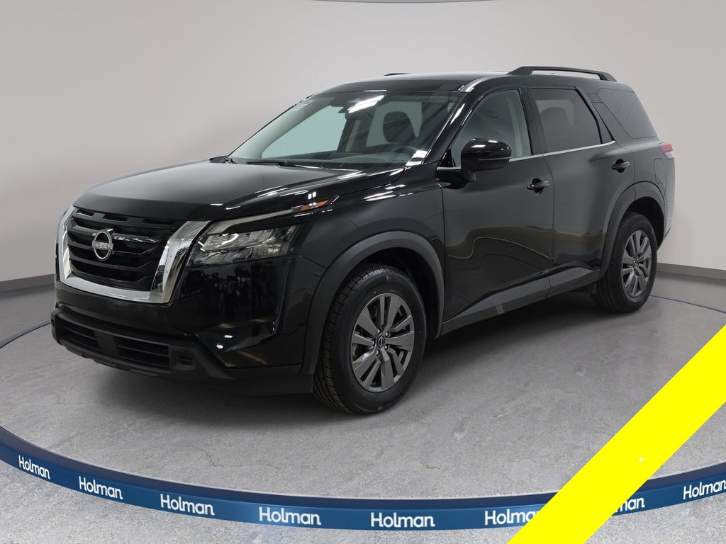 Super Black 2025 Nissan Pathfinder SV 4WD SUV / Crossover All-Wheel Drive 9-Speed Automatic