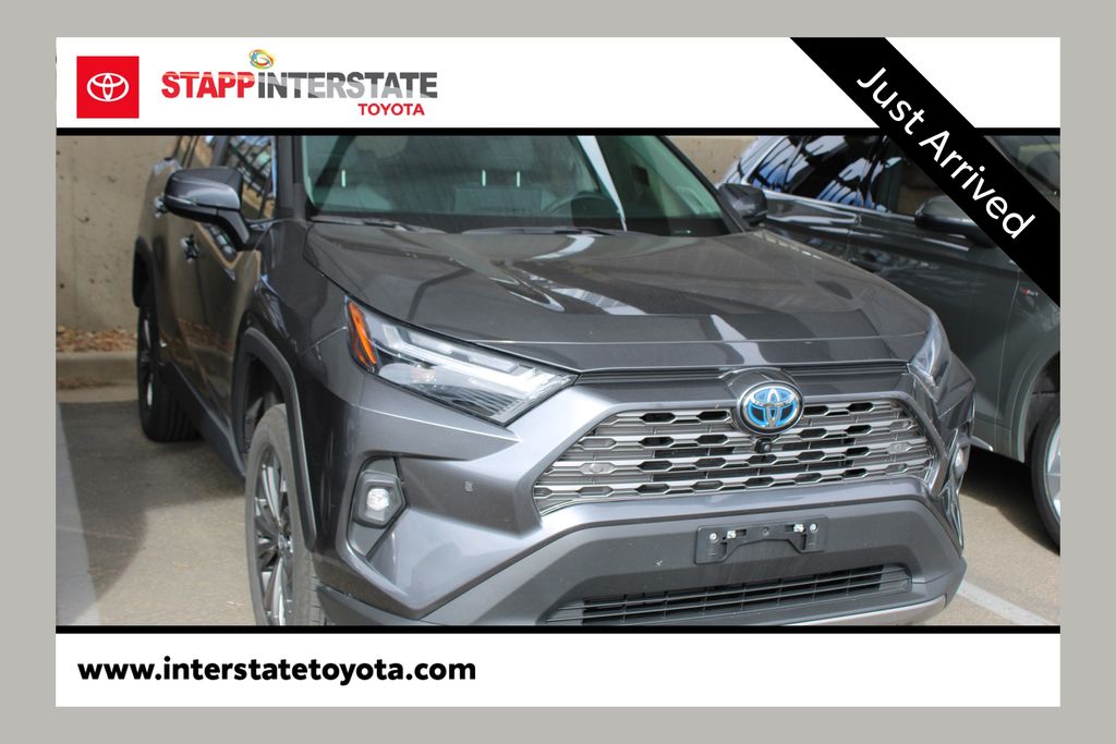 Magnetic Gray Metallic 2023 Toyota RAV4 Hybrid Limited AWD SUV / Crossover All-Wheel Drive Continuously Variable Transmission