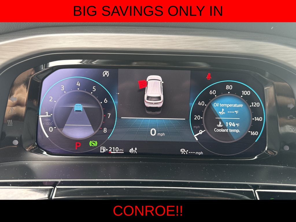 2024 Volkswagen Atlas Cross Sport 2.0T SE w/Technology Black at DeMontrond Gulf Freeway