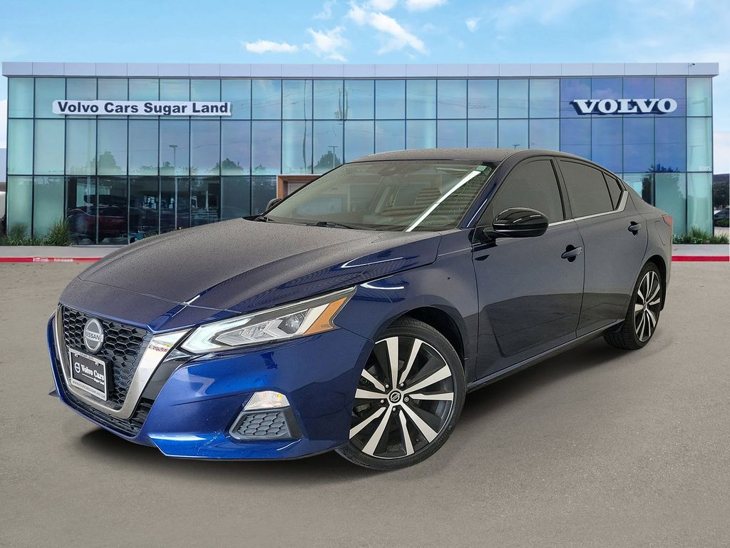 Deep Blue Pearl 2022 Nissan Altima 2.5 SR FWD Sedan Front-Wheel Drive Continuously Variable Transmission