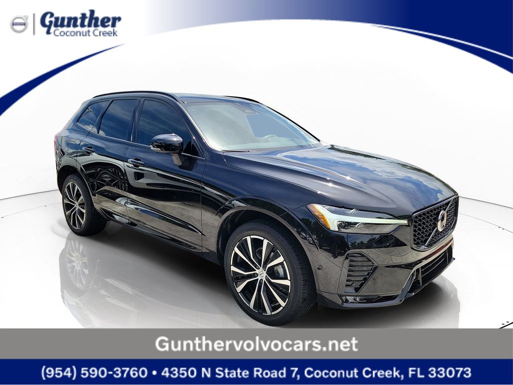 Onyx Black Metallic 2025 Volvo XC60 SUV / Crossover All-Wheel Drive Automatic