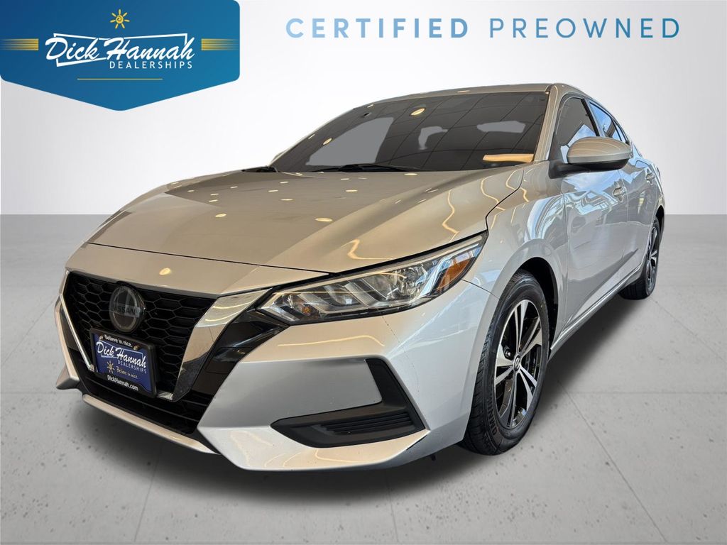 Brilliant Silver Metallic 2023 Nissan Sentra Sedan Front-Wheel Drive Continuously Variable Transmission